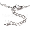 Tarnish Resistant 304 Stainless Steel Cable Chain BJEW-JB05632-01-4