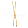 Twisted Nylon Cord Silder Bracelets DIY-B066-03G-18-1