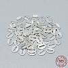 925 Sterling Silver Slice Chain Tabs STER-T002-253S-1