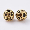 Tibetan Style Alloy Beads PALLOY-L208-014AG-2