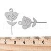 304 Stainless Steel Pendants/SIM Card Removal Openning Tool STAS-L282-004P-1-3