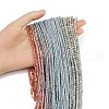 Natural South Red Agate & Topaz & Aquamarine Beads Strands G-RM2025-A49-1