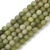 Natural TaiWan Jade Beads Strands G-K310-A23-6mm-01-1