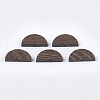 Natural Wenge Wood Beads WOOD-S053-12-1