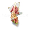 Brass Cloisonne Pendants KK-P251-A03-G-01-1