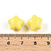 Opaque Acrylic Beads SACR-T017-37B-3