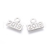 Non-Tarnish 304 Stainless Steel Charms STAS-L232-015P-1