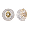 925 Sterling Silver Ear Nuts STER-K167-036G-1