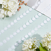 Flower Polyester Ribbons OCOR-PH0001-10-WH-5
