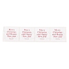 Christmas Theme Paper Self-Adhesive Stickers DIY-M070-08J-3