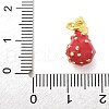 Brass Enamel Pendants KK-S511-01C-G-3
