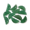 Natural Green Aventurine Butterfly Wing Cabochons G-D078-02E-1