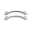 304 Stainless Steel Connector Charms STAS-M090-09P-1