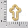 Rack Plating Brass Micro Pave Cubic Zirconia Twister Clasps KK-NH0002-13G-02-3