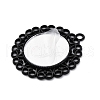 Glass Mirror Pendants FIND-Z073-02EB-02-2