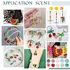 GOMAKERER 14 Strands 14 Colors Electroplate Glass Beads Strands EGLA-GO0001-06-6