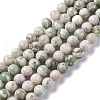 Natural Peace Jade Beads Strands X-G-G905-07-2