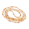Natural Yellow Rabbit Fur Rutilated Quartz Beads Strands G-L622-C01-2mm-3