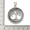 316 Surgical Stainless Steel Pendants STAS-E212-79AS-3
