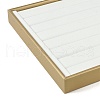 Imitation Leather Jewelry Ring Trays CON-G023-01A-3
