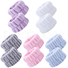 CREATCABIN 10Pcs 5 Colors Coral Velvet Elastic Headbands OHAR-CN0001-02-1