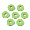 Handmade Polymer Clay Beads CLAY-R067-6.0mm-B49-2