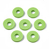 Handmade Polymer Clay Beads CLAY-R067-6.0mm-B49-2