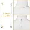 8Pcs 8 Styles Brass Cable Chains Chains AJEW-BA00146-6