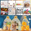  150Pcs 3 Style Organza Bags OP-NB0001-08-5
