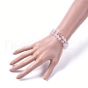 Two Loops Fashion Wrap Bracelets BJEW-JB04689-03-5