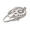Non-Tarnish 201 Stainless Steel Pendants STAS-B049-06P-2