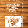 Plastic Drawing Painting Stencils Templates DIY-WH0396-0045-2