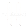 925 Sterling Silver Ear Stud Findings STER-I014-01S-A-1