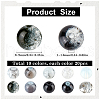 SUNNYCLUE 200Pcs 10 Styles Mixed Styles Glass Round Bead Strands DGLA-SC0001-02-2