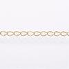 Handmade Ion Plating(IP) 304 Stainless Steel Curb Chains STAS-G038-11A-1