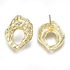 Alloy Stud Earring Findings PALLOY-S121-73-1