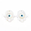 Natural Freshwater Shell Pendants SHEL-N026-78-4