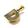 Golden 304 Stainless Steel Pendants STAS-K300-01G-D-2
