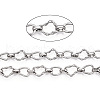 Alloy Teardrop with Twining Chains LCHA-T001-12P-2