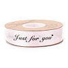 Polyester Grosgrain Ribbons SRIB-H039-B03-1