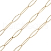 304 Stainless Steel Horse Eye Link Chains CHS-C006-06G-1