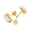 Ion Plating(IP) 304 Stainless Steel Ear Plugs Gauges EJEW-H012-07G-3
