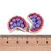 Opaque Resin Imitation Food Decoden Cabochons CRES-I032-02D-3