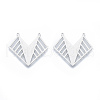 Non-Tarnish 201 Stainless Steel Pendants STAS-N090-LA923-1-3