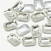 Pointed Back Glass Rhinestone Cabochons X-RGLA-T079-13x18mm-2