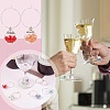 SUNNYCLUE DIY Wine Glass Charms Making Kits DIY-SC0020-74-5