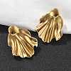 304 Stainless Steel Studs Earrings for Women EJEW-K306-25G-1