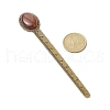 Tibetan Style Alloy Bookmark Rulers AJEW-JK00262-03-2