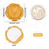 Adhesive Wax Seal Stickers DIY-WH0201-02C-2