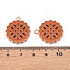 Thanksgiving Day Theme Alloy Enamel Pendants X1-ENAM-T020-35H-3